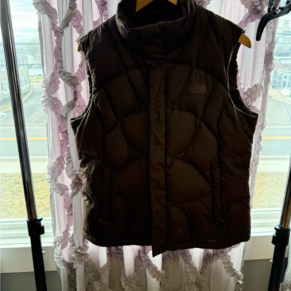 The North Face Women's Dark Brown Puffer Vest